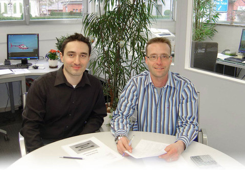 Miro Babic und Marcel Hugener